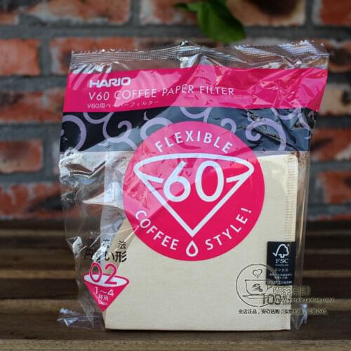 Christmas Japan imports coffee filter paper V60 hand coffee dripping coffee filter paper VCF-02/V02