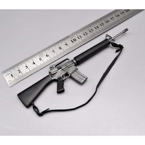 Hot Sales Scale 1/6th Gun Weapon M16A2 Assault Rifle For Mostly 12inch Doll Figures Collection