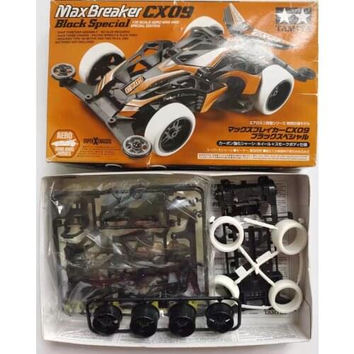 TAMIYA Mini 4WD Racer Model Car SX Chassis Black Transamex CX09 Special Edition 95294 Of 4-wheel Drive Racing-car