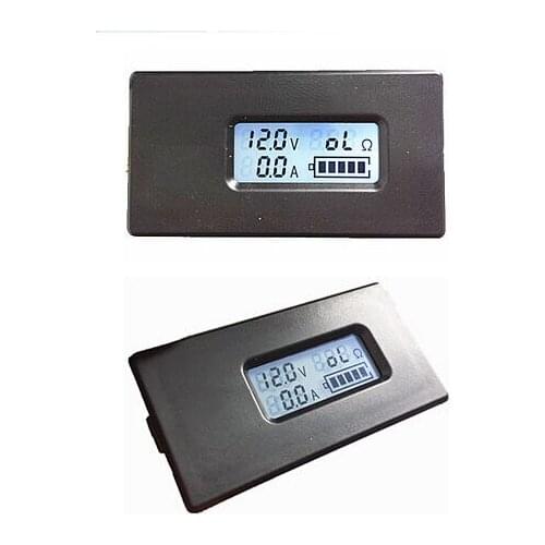 Lithium Li-ion battery tester LCD meter Voltage Current Capacity meter 18650 26650 Voltmeter ammeter