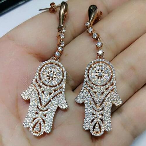 Xb160 Luxury Designer Fashion shinning European style Jewelry leaves shaped dress wedding party bb