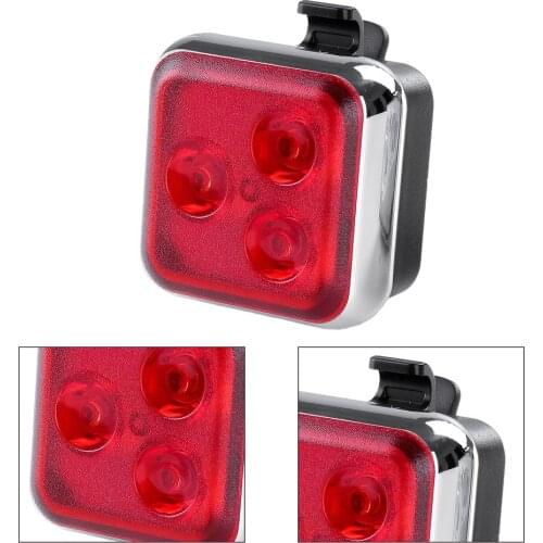 Tail Lamp Of Mountain Bike Usb Charging Bicycle Lamp Mountain Bike Safety Alert Bicycle Warning Light Parts