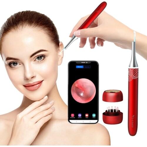 3.9mm Wifi Ear Endoscope 3 in 1 Wax Removal cleaner scope Digital Otoscope Ear Scope Camera for Iphone Android Phone