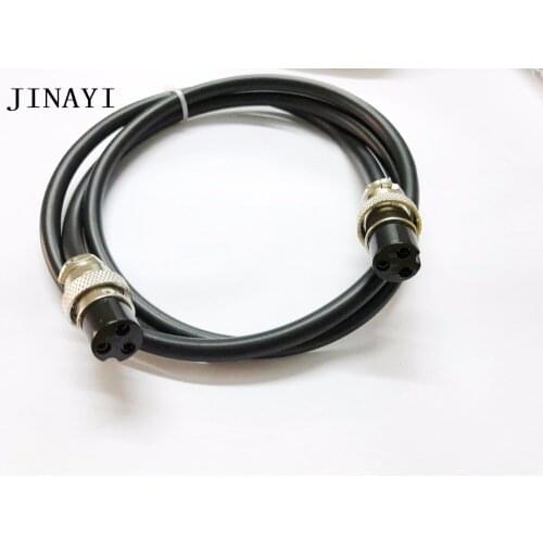 3 pin Core 16mm GX16 Air Plug Male Female Aviation Socket Connector Plug Cable 1m