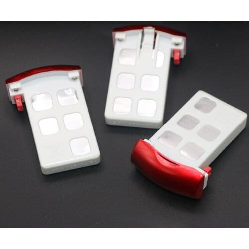 3PCS 3.7V lithium Battery and Charger Cable Sets for Syma X5UC X5UW RC Quadcopter