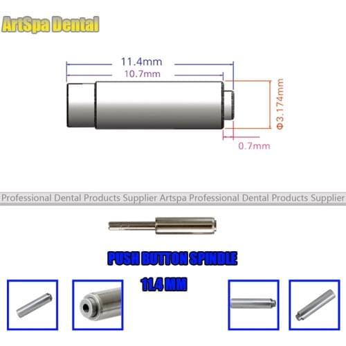 5PCS 11.4mm Push Spindle/Axis For Maintenance High Speed Handpiece