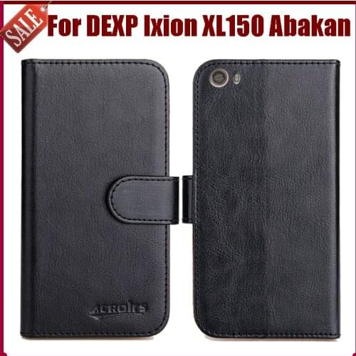 Hot Sale! DEXP Ixion XL150 Abakan Case New Arrival 6 Colors High Quality Flip Leather Protective Cover Phone Bag