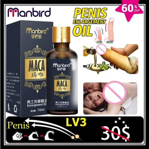Penis Enlargement Oils Increase Cock Thickening Growth Permanent Big Dick Delay Products Herbal Aphrodisiac for Man Health Care