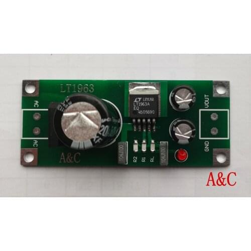 LT1963A LT1963 regulated power supply board for decoding, preamplifier coaxial