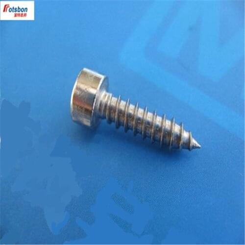 M3.5 Hexagon Socket Cheese Head Self tapping Screws Sharp Tail Screw Hex Tornillos Parafuso Allen Vis Inoxydable WS9200 Rvs Inox