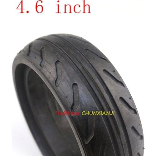 Good quality 4.6 inch tire diameter 118mm Rubber tire solid tire for motor balancing board scooter Motorcycle