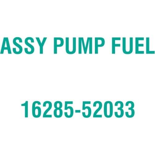 For Kubota 16285-52033 ASSY PUMP FUEL