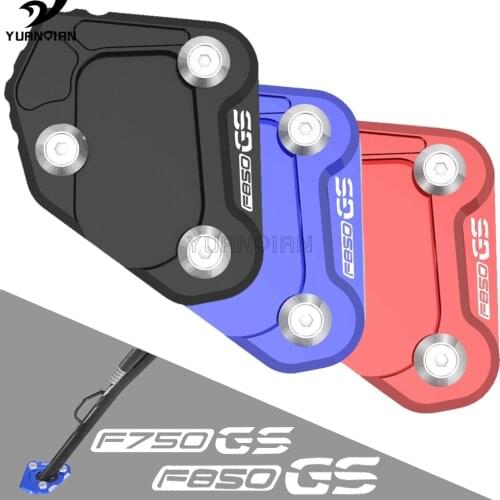 For BMW F850GS ADVENTURE F850 GS ADV F750GS Motorcycle Enlarge Plate Side Stand Enlarger Kickstand Extension 2018- 2020 2019