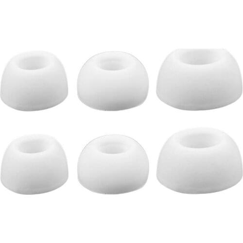 New Replacement 3 Pairs Silicone Earplugs (S/M/L) For Apple Airpods Pro Earplugs Earmuffs Earbuds Earphone Tips Earplug Cover