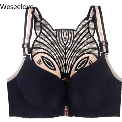Sexy Bras for Women Push Up Female Underwear Lace Underwear Bralette Soutien Gorge FemmeThin Gathered Womens Lingerie E108-1