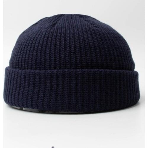 Winter Warm Beanies Casual Short Thread Hip Hop Hat Adult Men Beanie Female Wool Knitted Beanie Skull Cap Elastic Hats Unisex