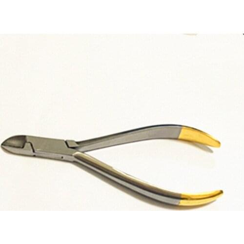 Dental Ligature Cutter Pliers for Orthodontic Ligature Wires and Rubber Bands Stainless Steel Thin Wire Cutter Pliers Instrument