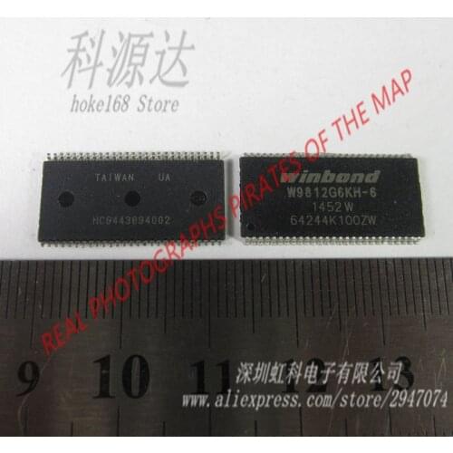 10pcs/bag W9812G6KH-6 W9812G6KH DRAM Chip SDRAM 128Mbit 3.3V in stock bulk