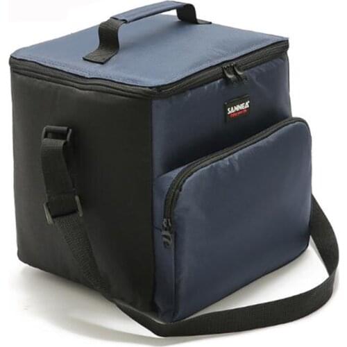 21L Insulated Cooler Bag Men Thicken Thermal Ice Pack Weekend Picnic Food Beer Storage Container Refrigerator Pouch Box