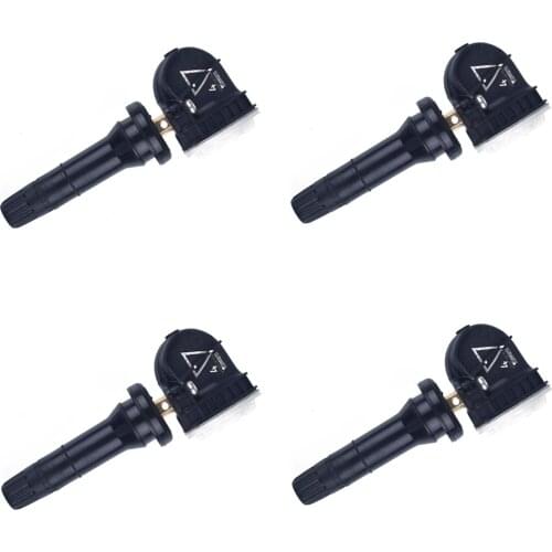 4pcs for Opel Astra Corsa Badge Adam for Opel Ampera Antara Zafira Pressure Sensor TPMS Surveillance System 13598773