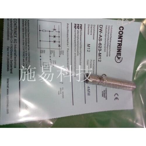 Free shipping 1pcs The new contrinex DW-AS-623-M12 year warranty