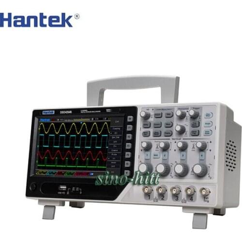Hantek DSO4204B Digital Oscilloscope Benchtop 200MHz 4 Channels USB PC LCD scopemeter
