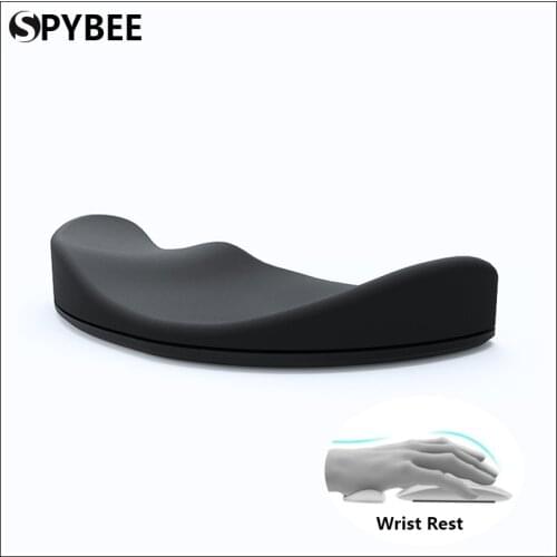 Ergonomic Wrist Rest Mouse Pad Silicone Wrist Pad Fits the Skin Wrist Support Palm Rest Office Hand Rest For Laptop PC