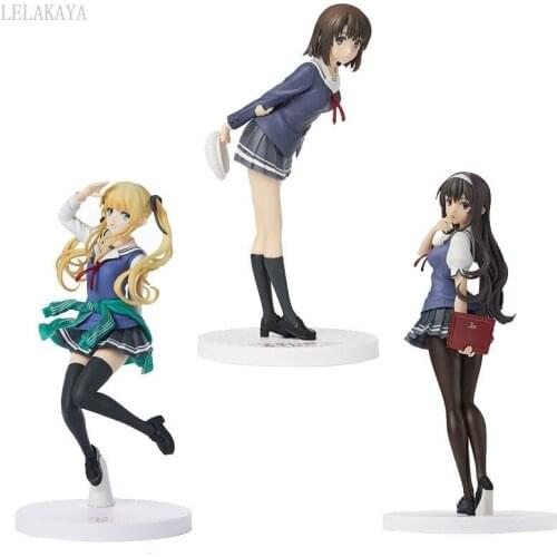How to Raise a Boring Girlfriend Japanese Anime Eriri Kasumigaoka Utaha Megumi Kato Action figure PVC Model Doll Brinquedos New