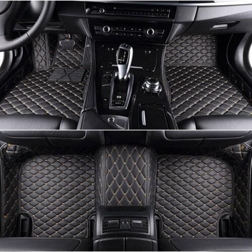 Car Mats Floor for Ford Focus mk1 f150 Fusion Fiesta Explorer Escape Edge Ranger Mustang 2000-2020 Carpet Covers Car Accessories