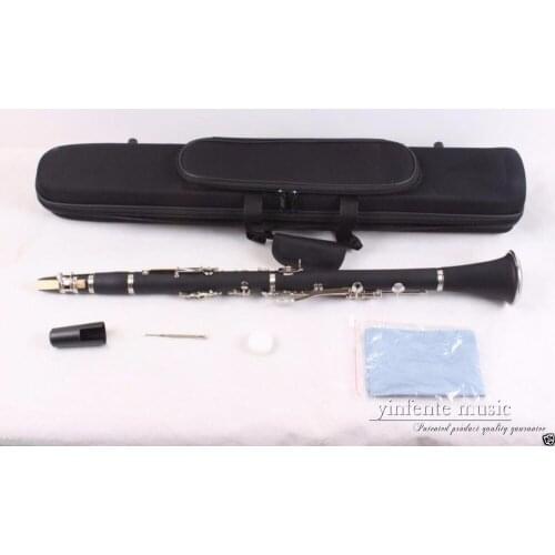 New Clarinet ABS Body nickel Plated Key Bb Key black High Quality Durable