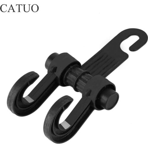 Portable Car Seat Back Storage Hook Sundries Hanger Bag Holder Universal Multifunction Car Hook Fastener Clip Durable