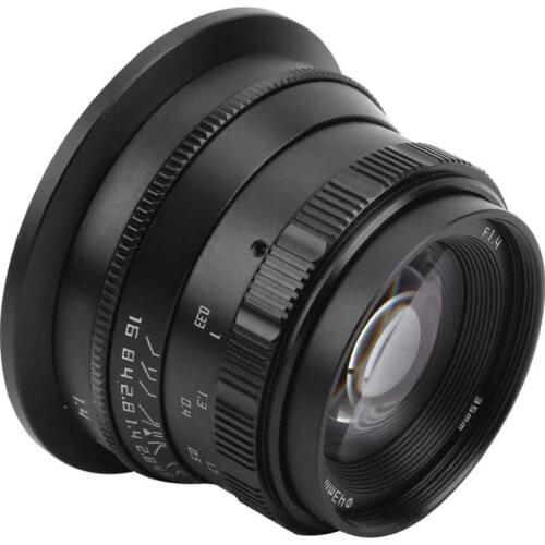 35mm F1.4 RF Mount Full Frame Wide Angle Fixed Focus Manual Lens for Canon EOS R/RP/R5/R6 for Sony A72 A73 A7S3 A7R3 A7C A9 Lens