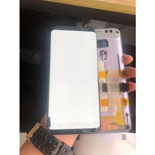 Samsung Galaxy S8 S8+ S9 S9+ NOTE8 Screen Assembly Touch Integrated Liquid Crystal Display Smartphone Tested Origin Frame Perfec
