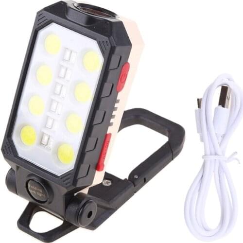Folding Repair LED Worklight Auto Repair Lamp Portable Rechargeable Inspection Work Light Multipurpose Emergency Light