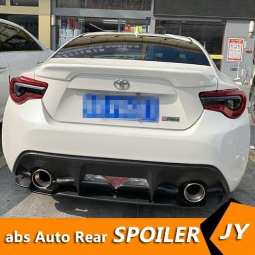 For Toyota GT 86 Spoiler 2013-2018 Toyota GT86 Spoiler Subaru BRZ lip Spoiler ABS plastic Car Rear Wing Color Rear Spoiler