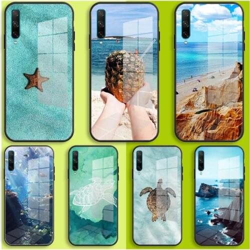 Glass Case For Honor 30 20 10 Lite Pro 10i 20i 9a 8a 8x Soft Cover Protect the marine environment