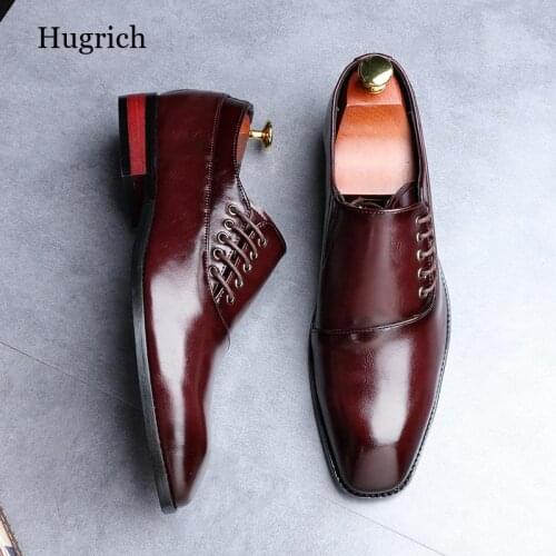 Fashion Business Dress Men Shoes New Classic Leather MenS Suits Shoes Fashion Slip On Dress Shoes Men Oxfords iop