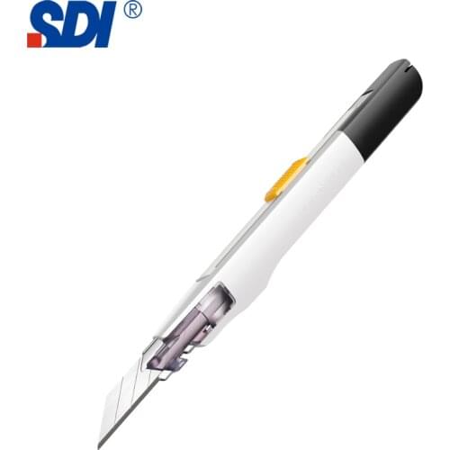 SDI Utility Knife Anti-shake Unpacking Knife Craft Knife Wallpaper Carving Knife Paper Knife Car Film