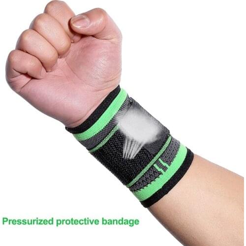 1pcs Adjustable Wrist Brace Wrap Breathable Hand Wrist Bandage Sports Fitness Gym Weightlifting Wristband Wrist Support Strap