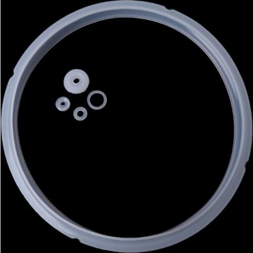 20cm Silicone Rubber Gasket Sealing Ring For Electric Pressure Cooker Parts 3-4L A6HB