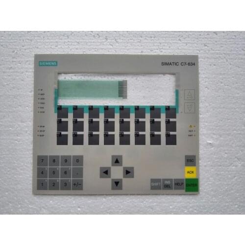 6ES7634-1DF00-0AE3 SIMATIC C7-634 Membrane Keypad for HMI Panel repair~do it yourself,New & Have in stock