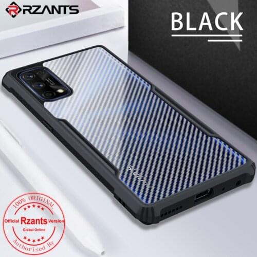 For Realme 7 Pro Case Carbon Fiber Acrylic PC+TPU Shockproof Airbags Armor Back Cover Case For Realme7 Pro Rzants