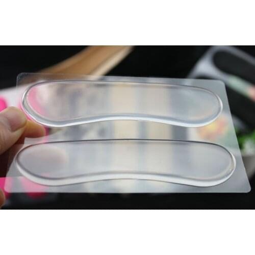 Fashion Silicone Gel Heel Cushion protector Foot feet Care Shoe Insert Pad Insole 2021 Hot New Fashionable Womens Insoles