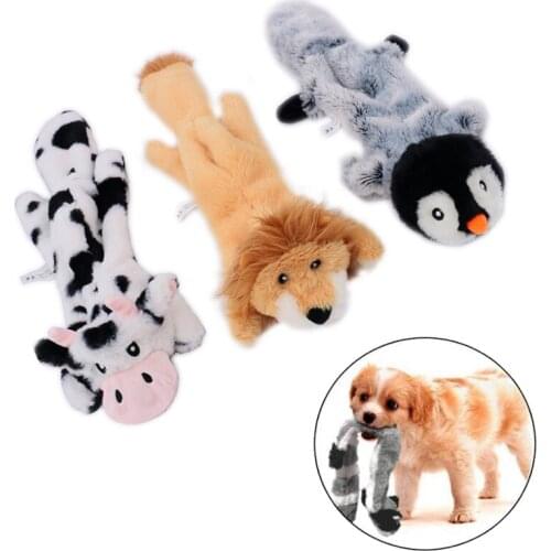 Simulation Animal Skin Pet Toy Dog Squeaky Plush Soft Interactive Puppy Toy Durable Dog Chew Toy for Aggressive Chewer accessory