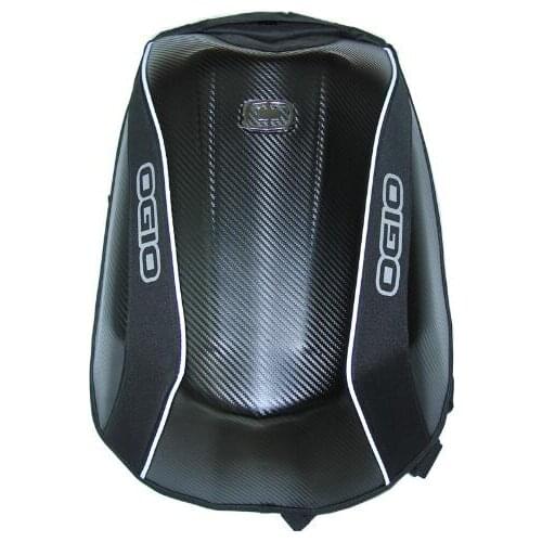 Nueva fibra de carbono MACH5 OGIO en dos lados MACH3 casco de motocross racing riding mochila bolsa de viaje de almacenamiento 9