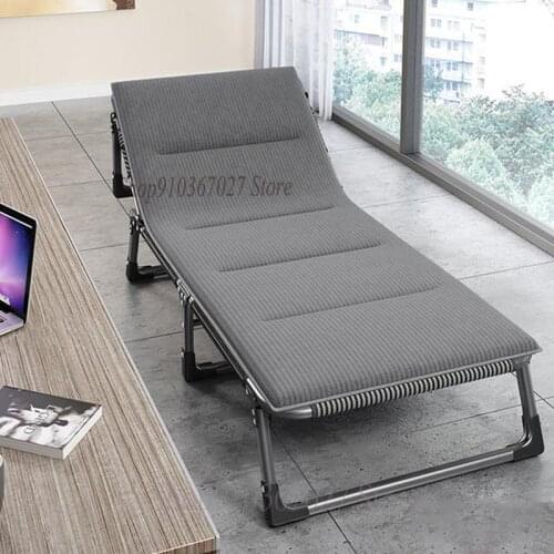 Office Bed Single Bed Folding Chair Office Simple Chair Back Lunch Break Adult Bed Multi Function Bed Noon Bed