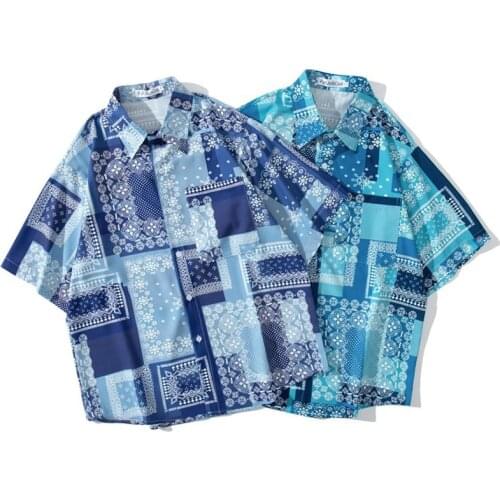 Men Shirt Short Sleeve 2021 New Arrival Summer Loose Retro Pocket Male Shirt Thin Comfortable Ethnic Chinese Style S69