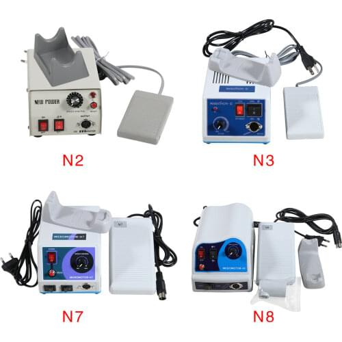 Dental Marathon Micromotor Polishing Electric Motor 35K/45K RPM Polisher Kit N2 N3 N7 N8