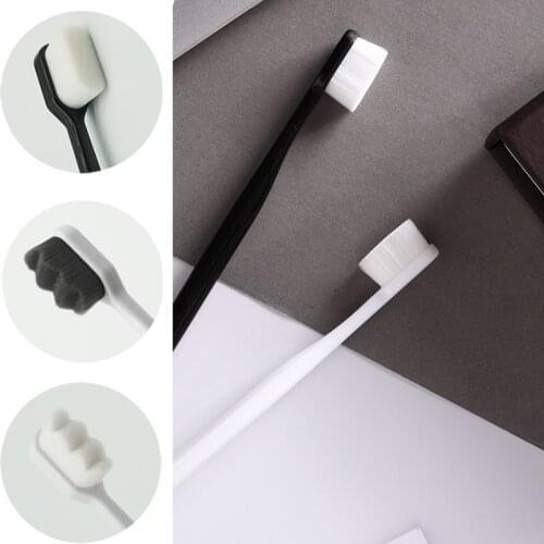 Ultra-fine Soft Hair Eco Friendly Toothbrush Million Toothbrush Portable Travel Tooth Brush With Box Soft Fiber