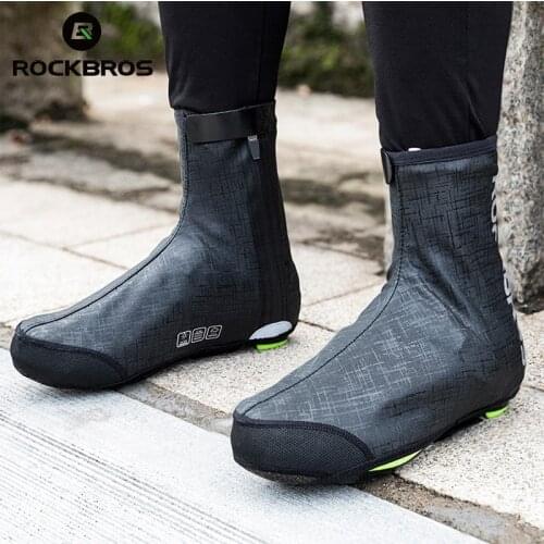 Waterproof Cycling Shoe Cover Bicycle Road Bike Rain Overshoes Elastic Adjustable Windproof MTB Sneaker Covers Cycling Equipment